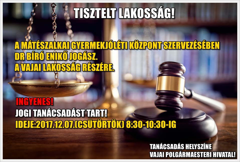 JOGI TANÁCSADÁS 2017 DECEMBER